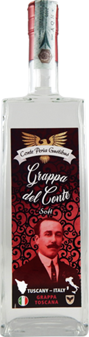 Grappa Soft del Conte – Grappa Toscana Morbida | Isola d’Elba – 50 cl