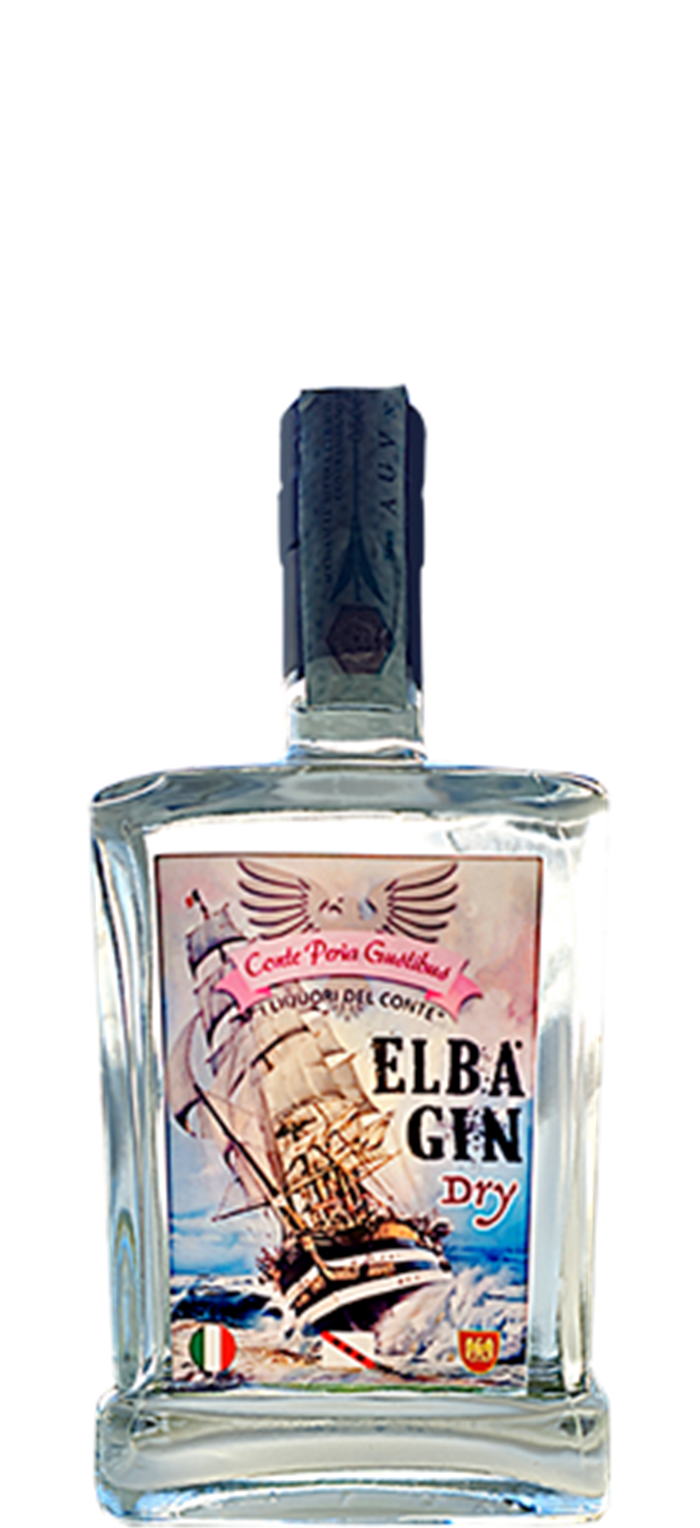 Elba Gin London Dry – Distillato di Ginepro dell’Isola d’Elba | 50 cl